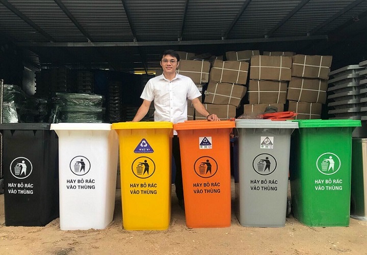 Các loại thùng rác đựng chất thải nguy hại