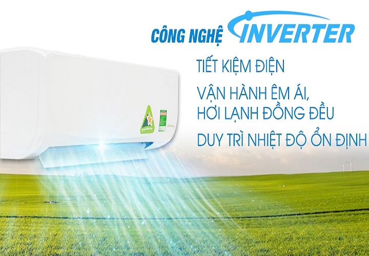 Máy điều hòa inverter là gì? So sánh điều hòa inverter và không inverter