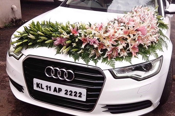 Tự trang trí xe hoa cưới theo ý thích, tại sao không?