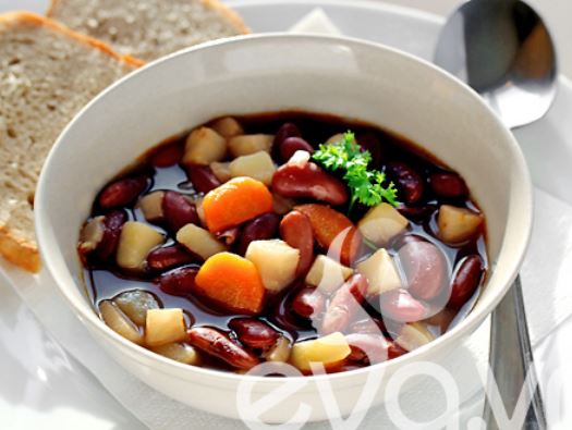 Cách nấu món súp đậu đỏ cực ngon miệng