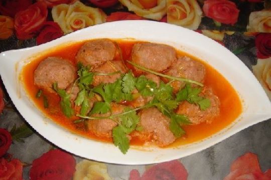 Cách nấu món Xíu mại Sốt Cà cực ngon