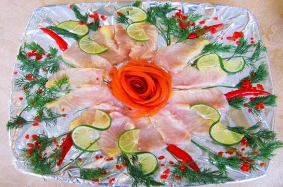 Cách làm món gỏi cá tầm ăn ngon miệng