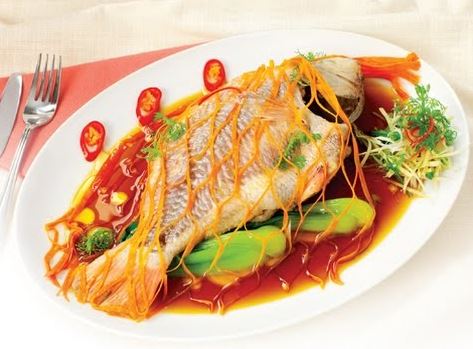 Lạ miệng với món cá chẽm rút xương