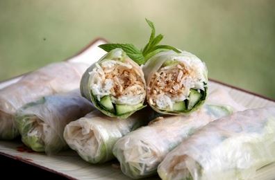 Hướng dẫn cách làm món bì cuốn chay đúng bài