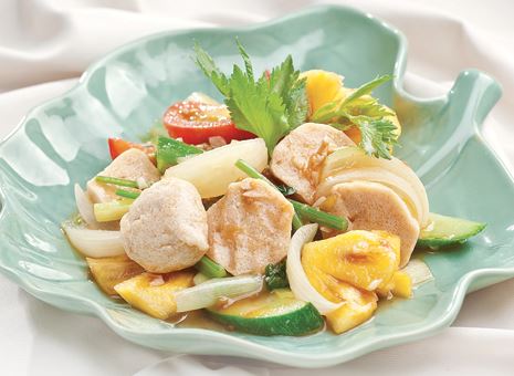 Cá viên xào thập cẩm mới là nhưng cực kì ngon miệng