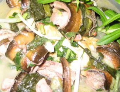 Món lươn bung thơm nứt lỗ mũi