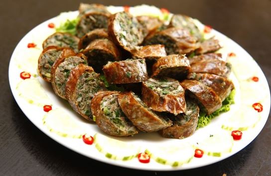 Hướng dẫn cách làm món dồi chiên chay