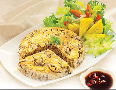 Món chả trứng chiên chay 100%