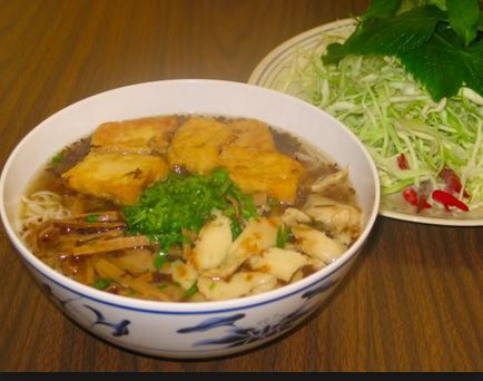 Hướng dẫn cách làm món bún măng chay