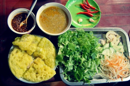 Cuối tuần cùng gia đình với món bánh khoái chay tuyệt vời