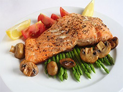 Hướng dẫn cách nướng cá hồi với nấm