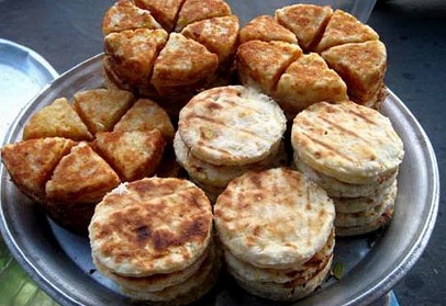 Hấp dẫn với món bánh sắn nướng siêu ngon