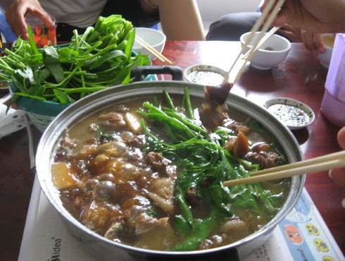 Hướng dẫn cách làm món lẩu thịt chó