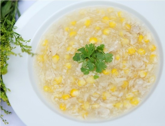 Hướng dẫn cách làm món súp ngô non kiểu Pháp có cả kem