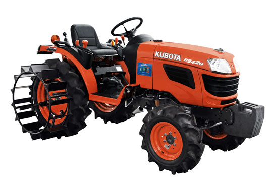 Máy cày Kubota giúp việc đồng áng trở nên dễ dàng hơn