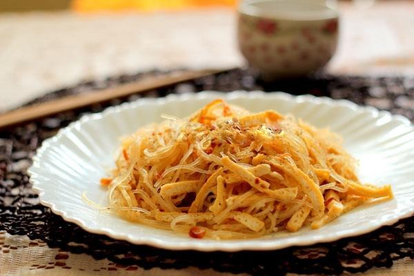 Cách làm món bì chay thơm ngon