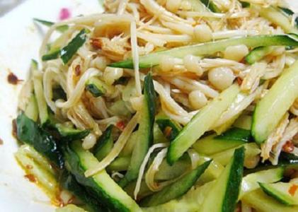 Cách làm món gỏi chay dưa chuột và giá đỗ