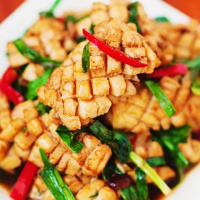 Cách làm món mực xào Tứ Xuyên cực ngon