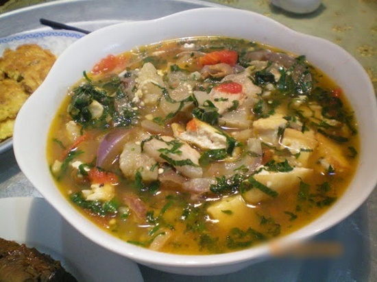 Cách nấu canh cà tím bung