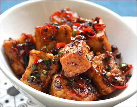 Cách nấu món đậu phụ kho tương đậm đà