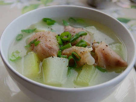 Cách nấu canh đu đủ xanh hầm xương