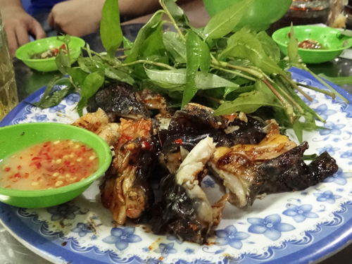 Cách nấu món ếch nướng sả ớt thơm ngon