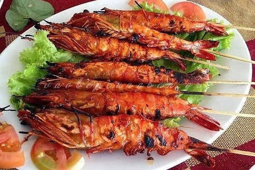 Cách nấu món tôm nướng muối ớt ngon đậm đà