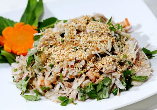 Cách nấu món mít trộn chay