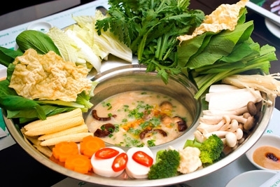 Cách nấu món lẩu mắm chay