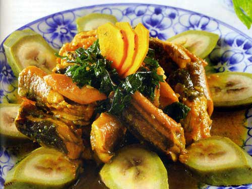 Cách nấu món lươn xào chuối xanh