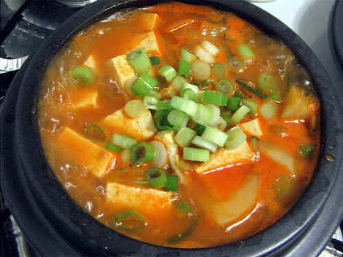 Cách nấu canh tương Hàn Quốc