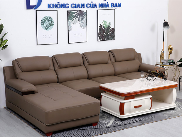 6 mẫu ghế sofa phòng khách màu cam nổi bật