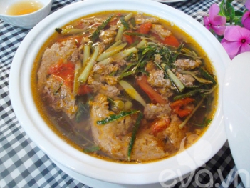 Cách nấu canh cua rau rút
